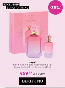ICI Paris XL Kayali aanbieding