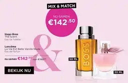 ICI Paris XL Hugo Boss en Lancôme aanbieding