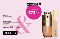 ICI Paris XL Clarins en Estée Lauder aanbieding