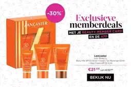 ICI Paris XL Lancaster Sun Beauty aanbieding
