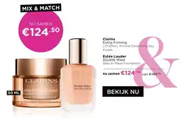 ICI Paris XL Clarins en Estée Lauder aanbieding
