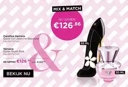 ICI Paris XL Carolina Herrera en Versace aanbieding