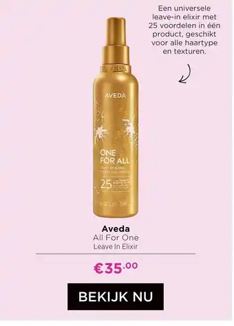 Aveda All For One Leave In Elixir
