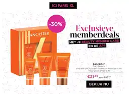 ICI Paris XL Lancaster Sun Beauty aanbieding