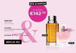 ICI Paris XL Hugo Boss en Lancôme aanbieding