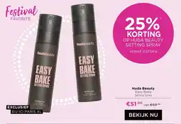 ICI Paris XL Huda Beauty aanbieding