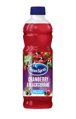 Albert Heijn Ocean Spray Cranberry & zwarte bessen aanbieding
