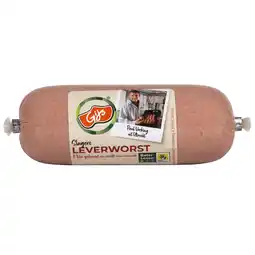 PLUS GIJS Slagers leverworst aanbieding