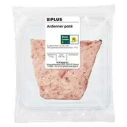 PLUS PLUS Ardenner paté aanbieding