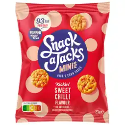 PLUS Snack A Jacks Mini's Sweet Chili aanbieding