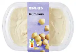 PLUS PLUS Hummus naturel aanbieding
