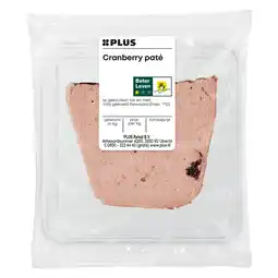 PLUS PLUS Cranberry paté aanbieding