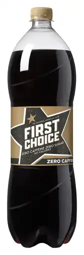 PLUS First Choice Cola cafeïne free zero aanbieding
