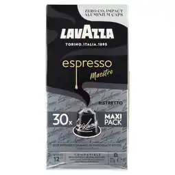 PLUS Lavazza Espresso ristretto koffiecups aanbieding