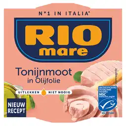 PLUS Rio Mare Tonijnmoot in olijfolie MSC aanbieding