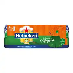 PLUS Heineken Premium pilsener 0.0 bier blik aanbieding