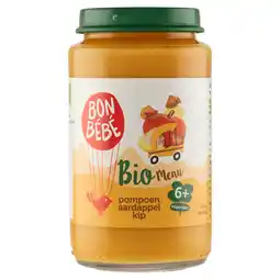 PLUS Bonbebe Bio M0612 pompoen aardappel kip aanbieding