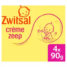 PLUS Zwitsal Baby crème zeep aanbieding