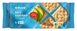 PLUS PLUS Mini crackers naturel aanbieding