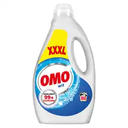 PLUS Omo Semi geconcentreerd wit 100sc aanbieding