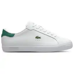 Foot Locker Lacoste Powercourt Sneakers Heren - Wit - Maat 40.5 - Leer aanbieding