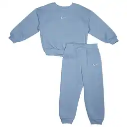 Foot Locker Nike Essential Crew Trainingspakken Peuter - Blauw - Maat 116 - 122 CM - Katoen Fleece aanbieding