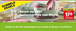 PLUS Buitenservies van Mepal aanbieding