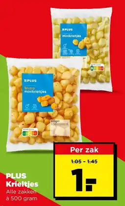 PLUS Plus krieltjes aanbieding
