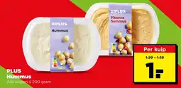 PLUS Plus hummus aanbieding