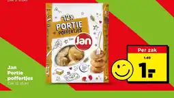 PLUS Jan portie poffertjes aanbieding