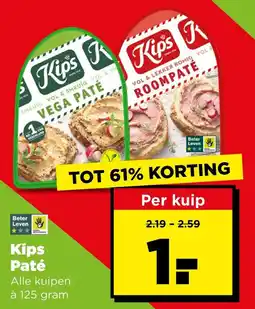 PLUS Kips Paté aanbieding