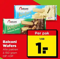 PLUS Balconi Wafers aanbieding