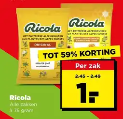 PLUS Ricola aanbieding