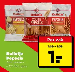 PLUS Bolletje Pepsels aanbieding