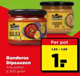 PLUS Banderos dipsauzen aanbieding