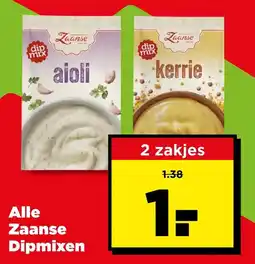PLUS Alle Zaanse Dipmixen aanbieding
