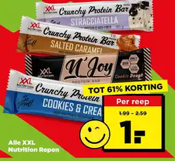 PLUS Alle XXL Nutrition Repen aanbieding