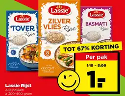 PLUS Lassie Rijst aanbieding