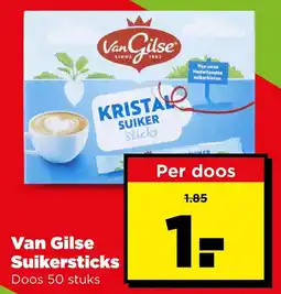 PLUS Van Gilse suikersticks aanbieding