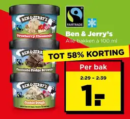 PLUS Ben & Jerry's aanbieding