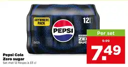PLUS Pepsi cola zero sugar aanbieding