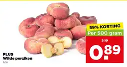 PLUS Plus wilde perziken aanbieding