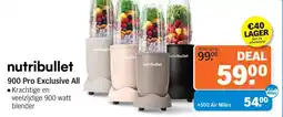 Albert Heijn Nutribullet 900 Pro Exclusive All aanbieding