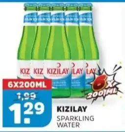Sahan Supermarkten Kizilay sparkling water aanbieding