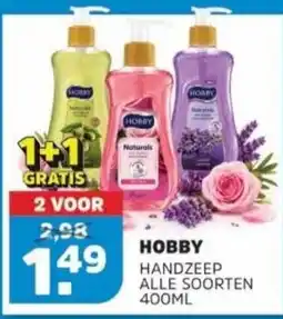 Sahan Supermarkten Hobby handzeep alle soorten aanbieding