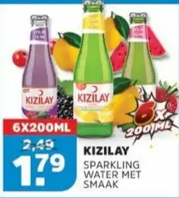 Sahan Supermarkten Kizilay sparkling water met smaak aanbieding