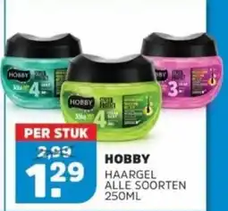 Sahan Supermarkten Hobby haargel alle soorten aanbieding