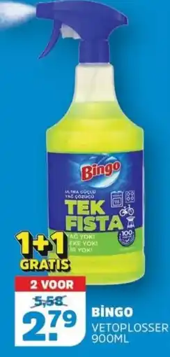 Sahan Supermarkten Bingo vetoplosser aanbieding