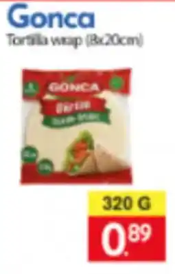 Tanger Markt Gonca tortilla wrap aanbieding