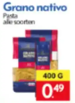 Tanger Markt Grano nativo Pasta alle soorten aanbieding